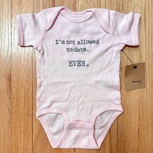 NEW Funny Baby Girl Onesie